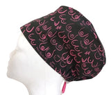NEW - Breast Reconstruction Cancer Toggle Scrub Cap Doctor Theatre Nurse Surgical