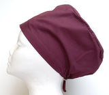 Solid Colour with Adjustable Toggle Women's Basic Scrub Caps