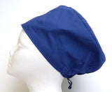 Solid Colour with Adjustable Toggle Women's Basic Scrub Caps