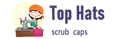Top Hats Scrub Caps