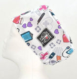 At The Hospital Scrub Cap Hat