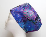 NEW Vibrant Floral Women's Basic Scrub Cap